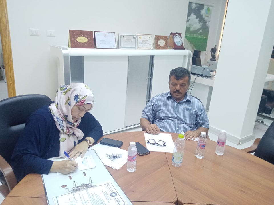 إجتماع لجنة مجلة جامعة مصراتة للعلوم الزراعية