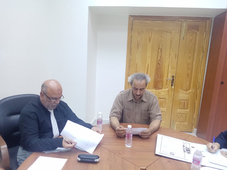 إجتماع لجنة مجلة جامعة مصراتة للعلوم الزراعية